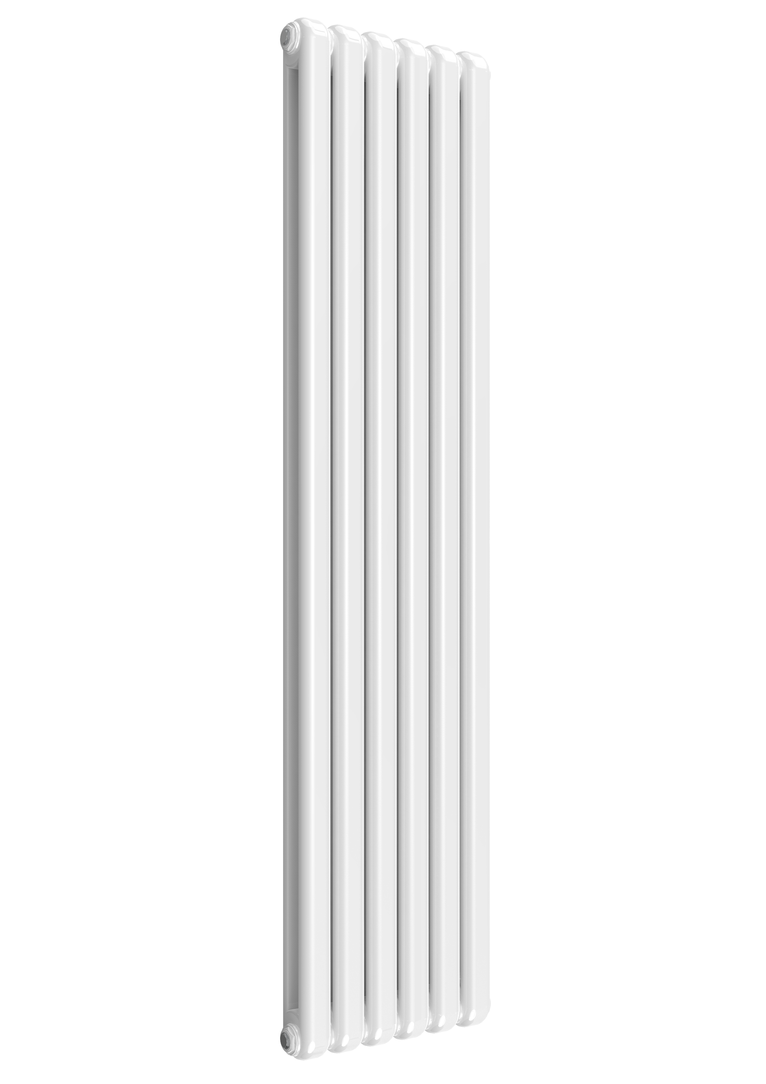 Reina Coneva Column Vertical Radiator, White, 1800mm x 440mm - Double Panel Price Comparisons | Compare The Build