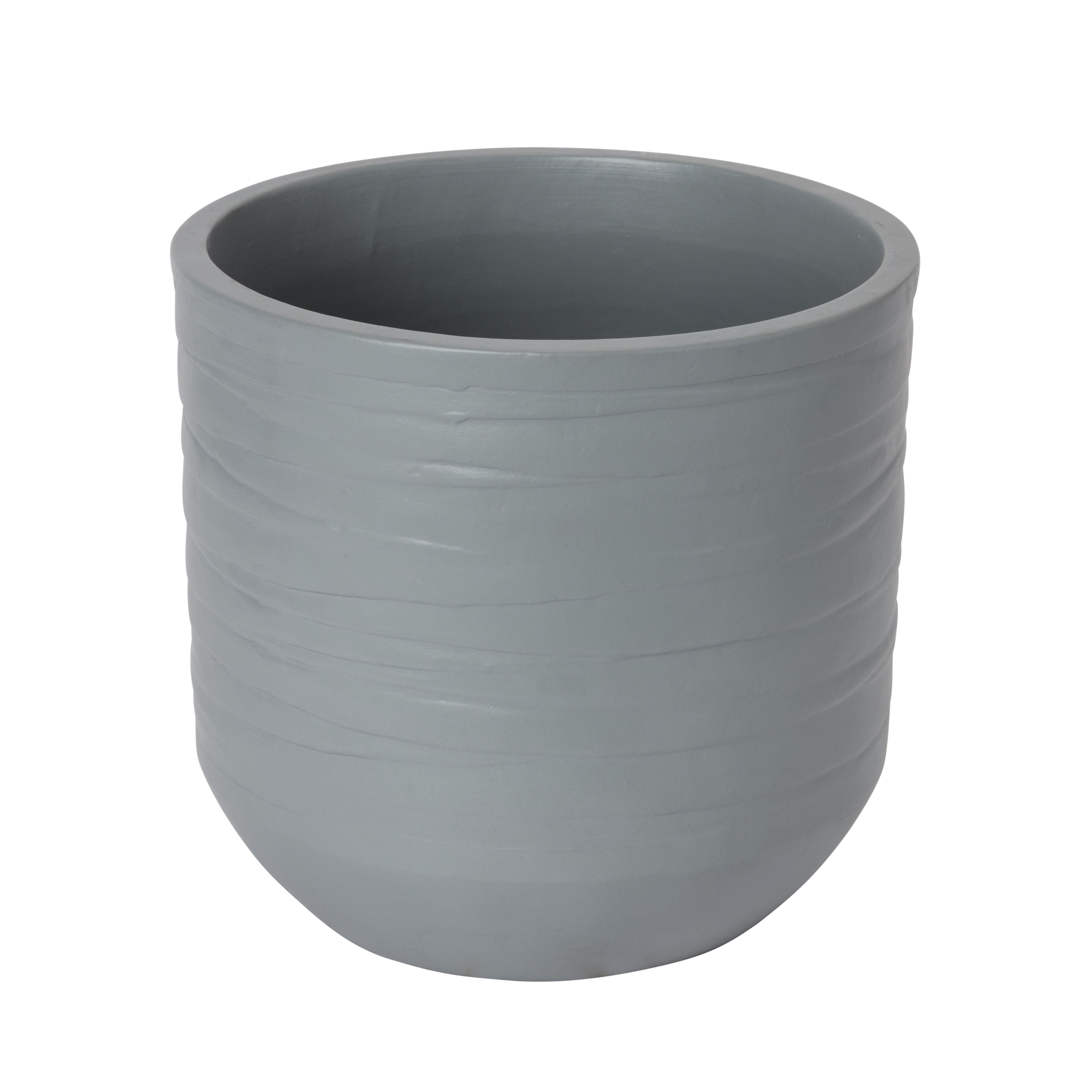 GoodHome Griffin Terracotta Ribbon Plant Pot (Dia)24.3Cm Price Comparisons | Compare The Build