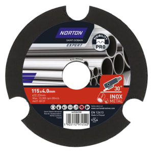 Norton Expert Visibility PRO Light Grinding - 115 x 4 x 22.23mm Price Comparisons | Compare The Build