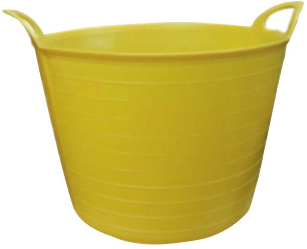 Yellow Plastic 40L Flexi Tub | Compare The Build