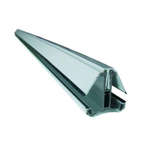 Self Supporting Polycarbonate System Intermediate Bar (2.5m) - White PVC Corotherm SSBI25 Price Comparisons | Compare The Build