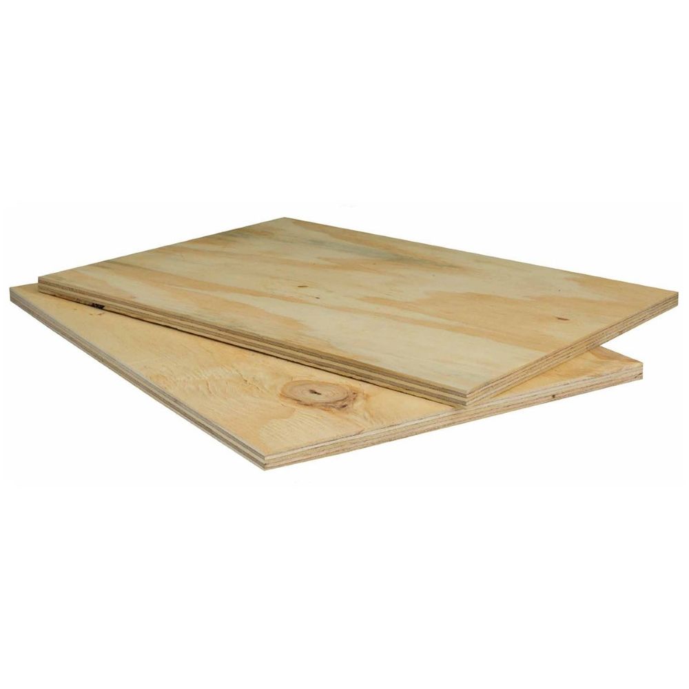 Softwood CDX Plywood 2440mm x 1220mm x 18mm | Compare The Build