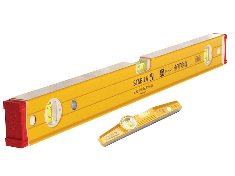 Stabila STB962120TP 96-2-120 Spirit Level & 81 S REM Level Pack Price Comparisons | Compare The Build