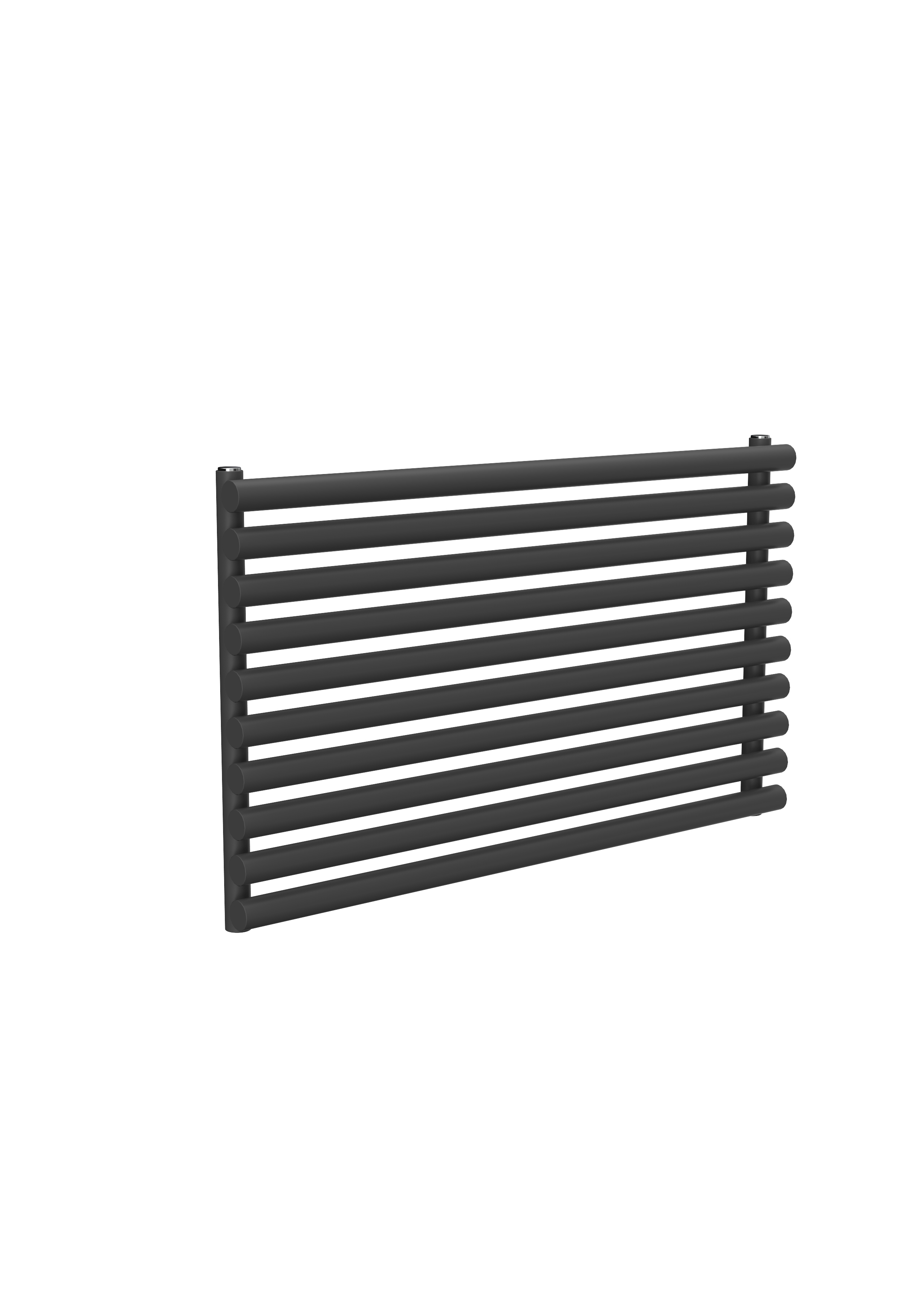 Reina Roda Horizontal Designer Radiator, Anthracite, 590mm x 1000mm Price Comparisons | Compare The Build