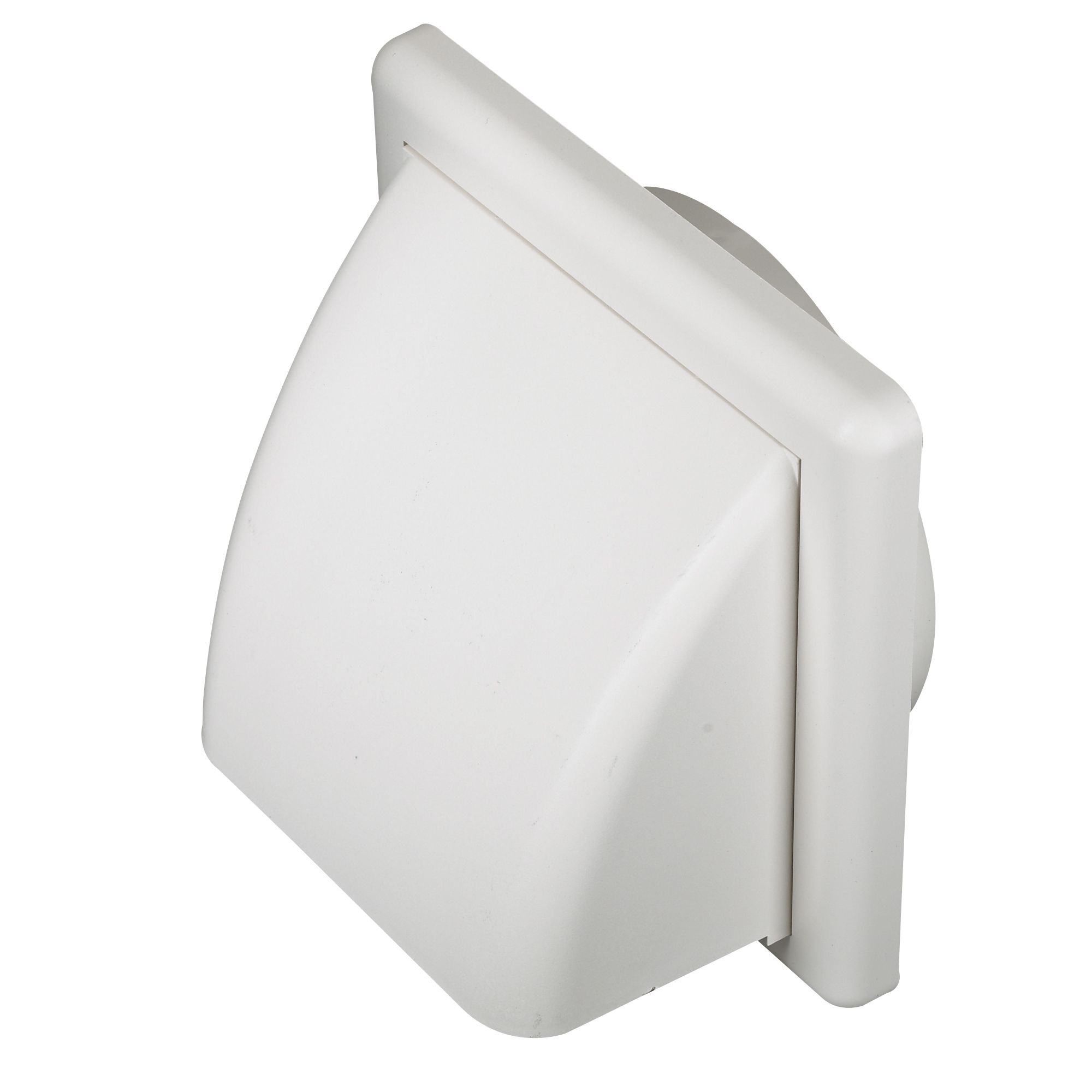 Manrose White Square Applications Requiring Low Extraction Rates Hooded Air Vent, (H)140mm (W)140mm Price Comparisons | Compare The Build