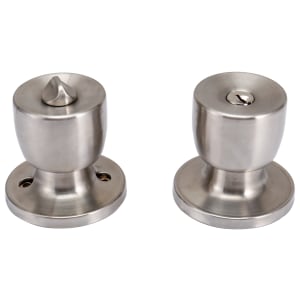 Entrance Door Knob Satin Nickel - 1 Pair | Compare The Build