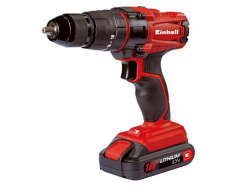 Einhell EINTCCD182LI TC-CD 18-2 Li-i Cordless Combi Drill 18V 2 x 1.5Ah Li-ion | Compare The Build