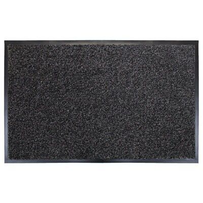 Dirt Buster Dark Grey Plain Door Mat, 40Cm X 40Cm Price Comparisons | Compare The Build