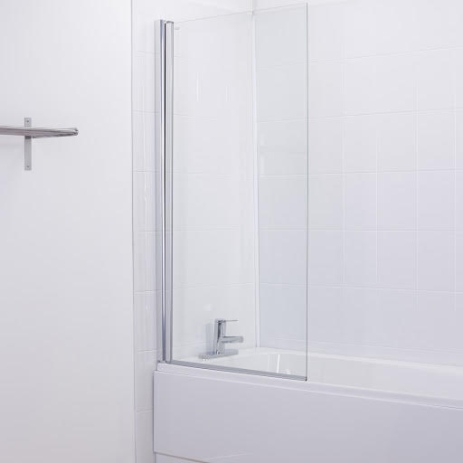 Mira Elevate Hinge Square Bath Screen 800mm - 5mm 2.1814.104 Price Comparisons | Compare The Build