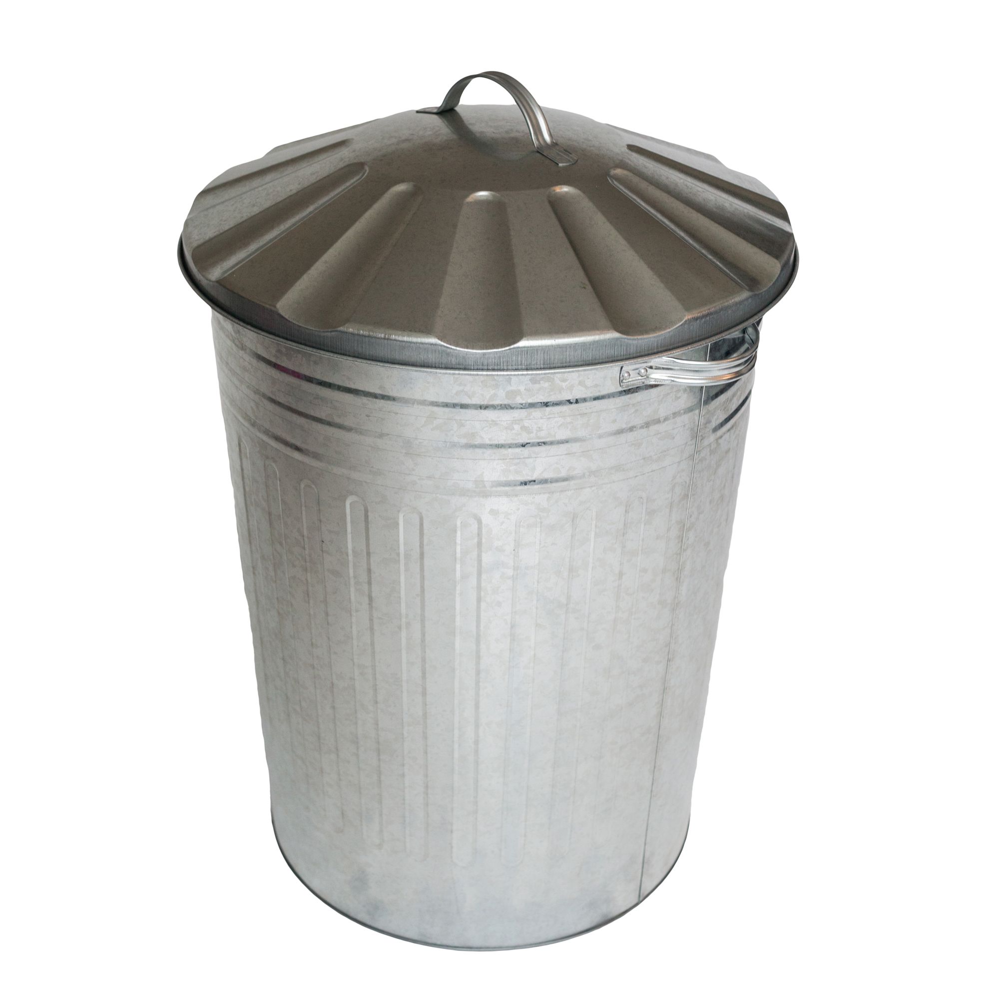 Apollo Galvanised Outdoor Litter Bin, 90L Price Comparisons | Compare The Build