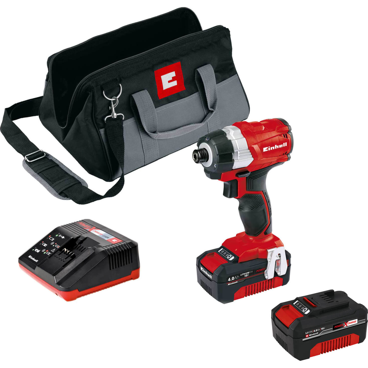 Einhell TE-CI 18 Li BL 18v Cordless Brushless Impact Driver 2 x 4ah Li-ion Charger Bag Price Comparisons | Compare The Build