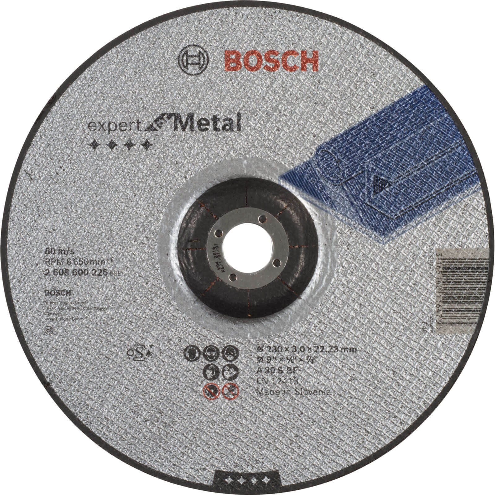 Bosch A30S BF Depressed Centre Metal Cutting Disc 230mm | Compare The Build