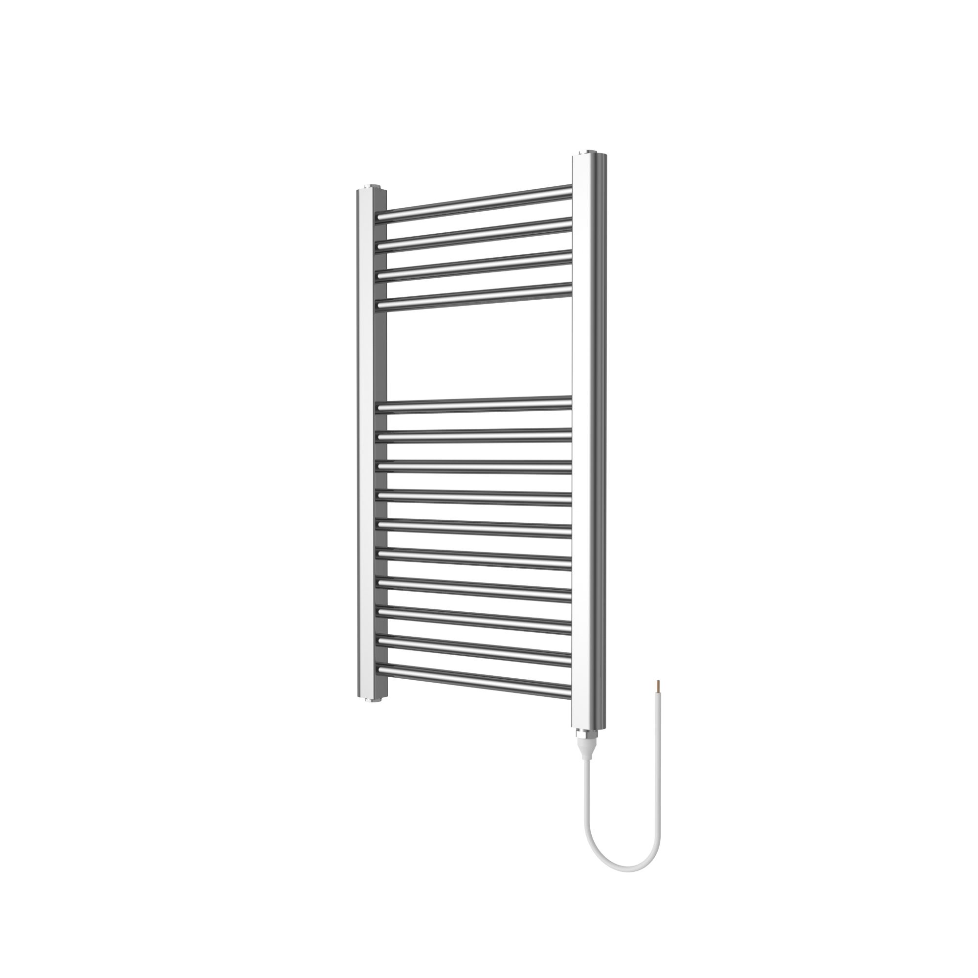 Flomasta 150W Electric Silver Towel Warmer (H)700mm (W)400mm Price Comparisons | Compare The Build