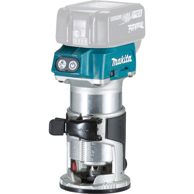 Makita DRT50ZJ 18V Router with Trimmer Base and Straight Guide Price Comparisons | Compare The Build