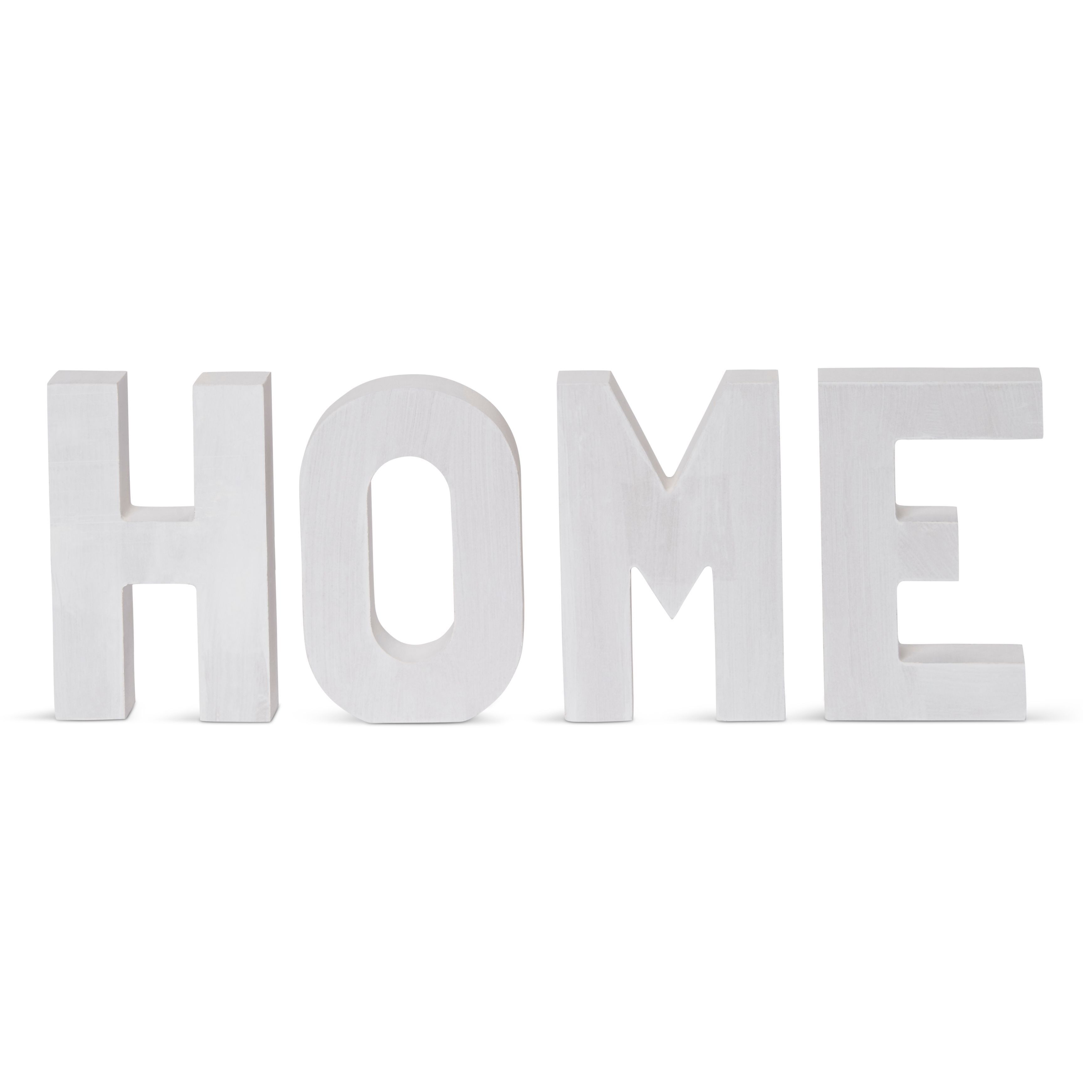 White Washed Home Wood Ornament Price Comparisons | Compare The Build