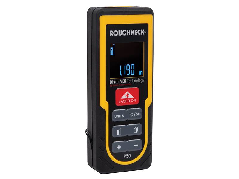 Roughneck ROU43950 P50 Laser Distance Measure 50m | Compare The Build