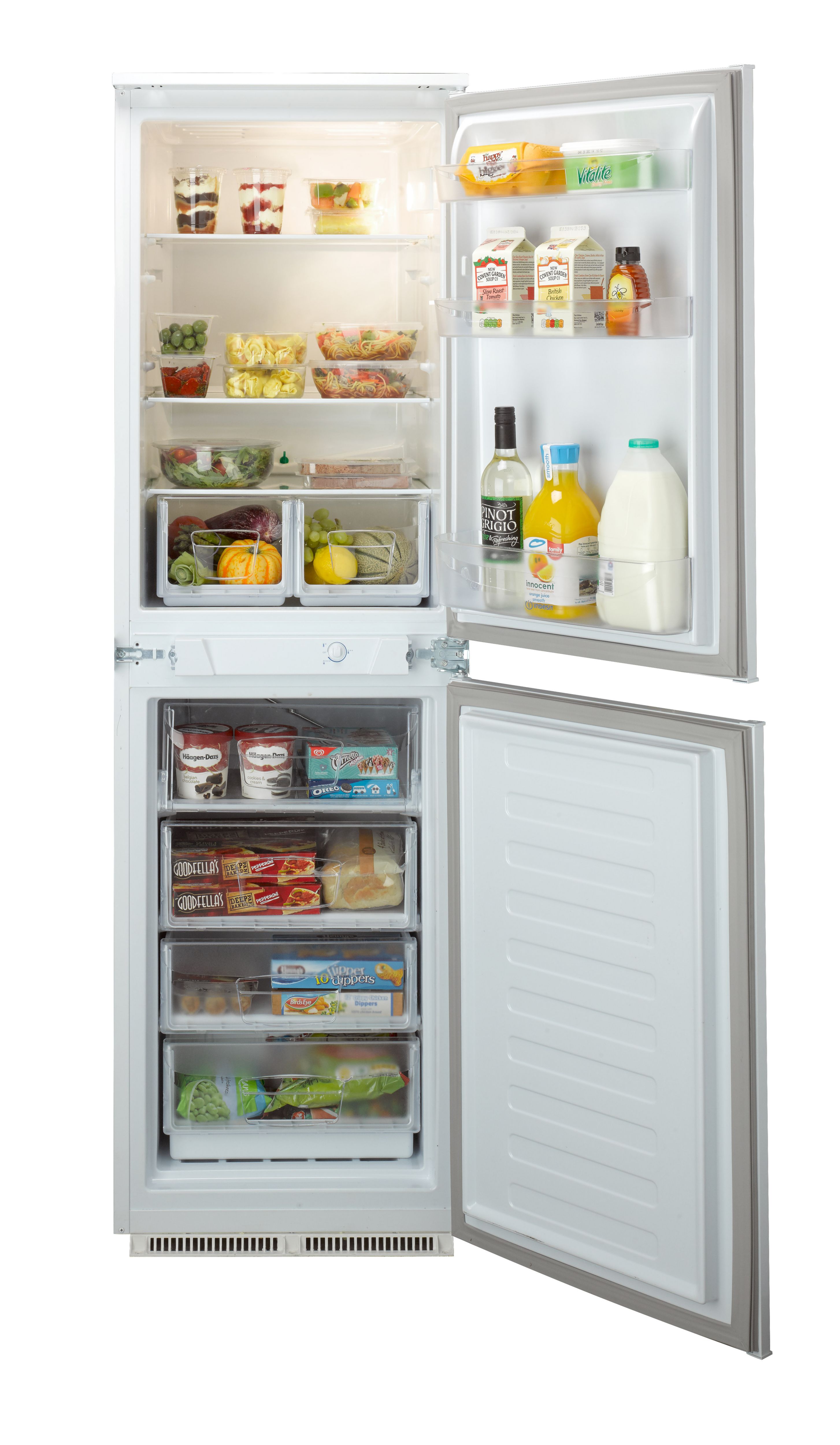 Indesit In Cb 310 Aa 4D White Fridge Freezer Price Comparisons | Compare The Build