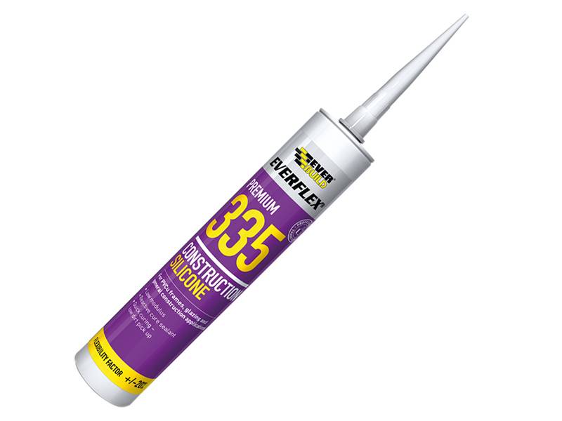 Everbuild EVB335GY Everflex® 335 Construction Silicone Grey 295ml Price Comparisons | Compare The Build