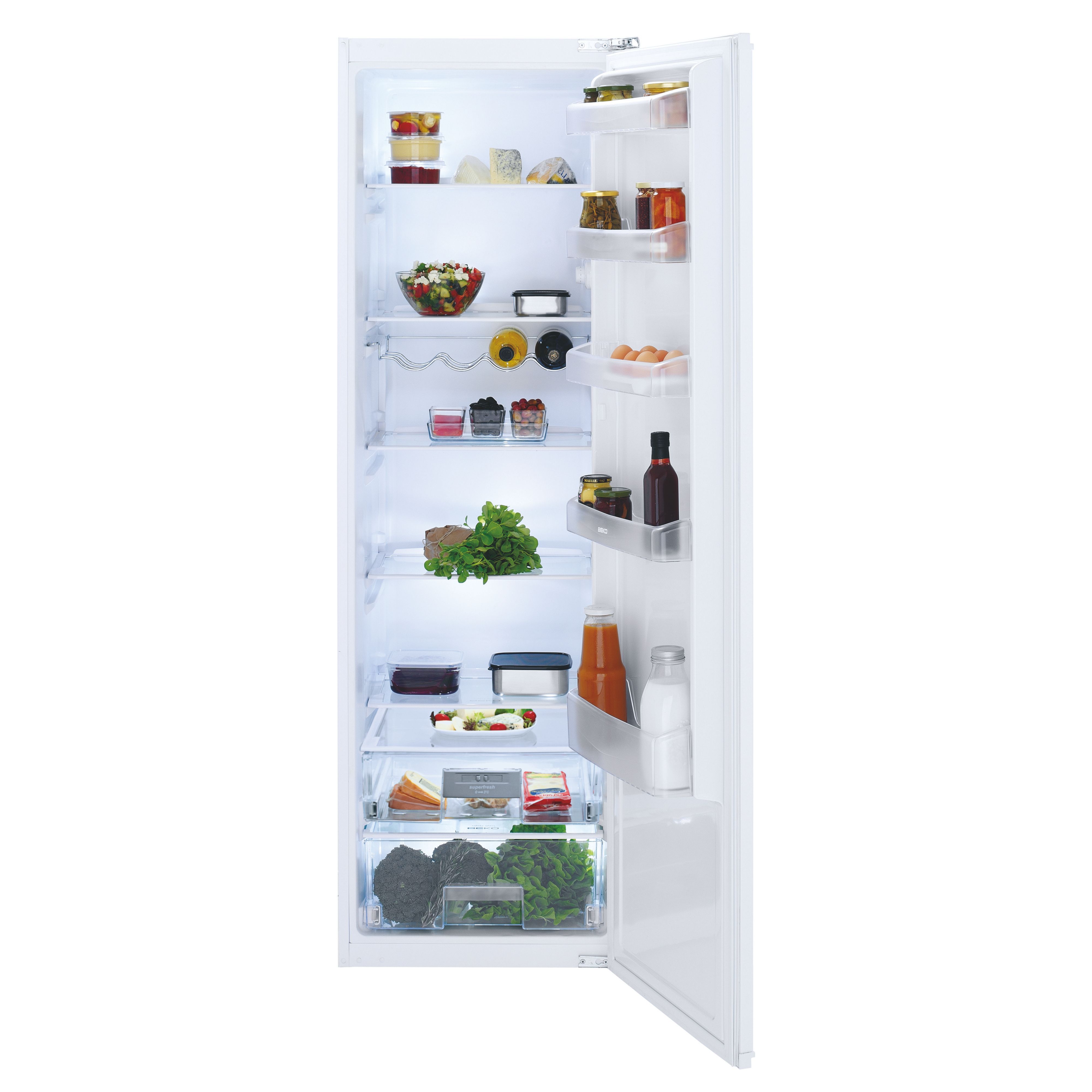 Beko Bl77 White Integrated Fridge Price Comparisons | Compare The Build