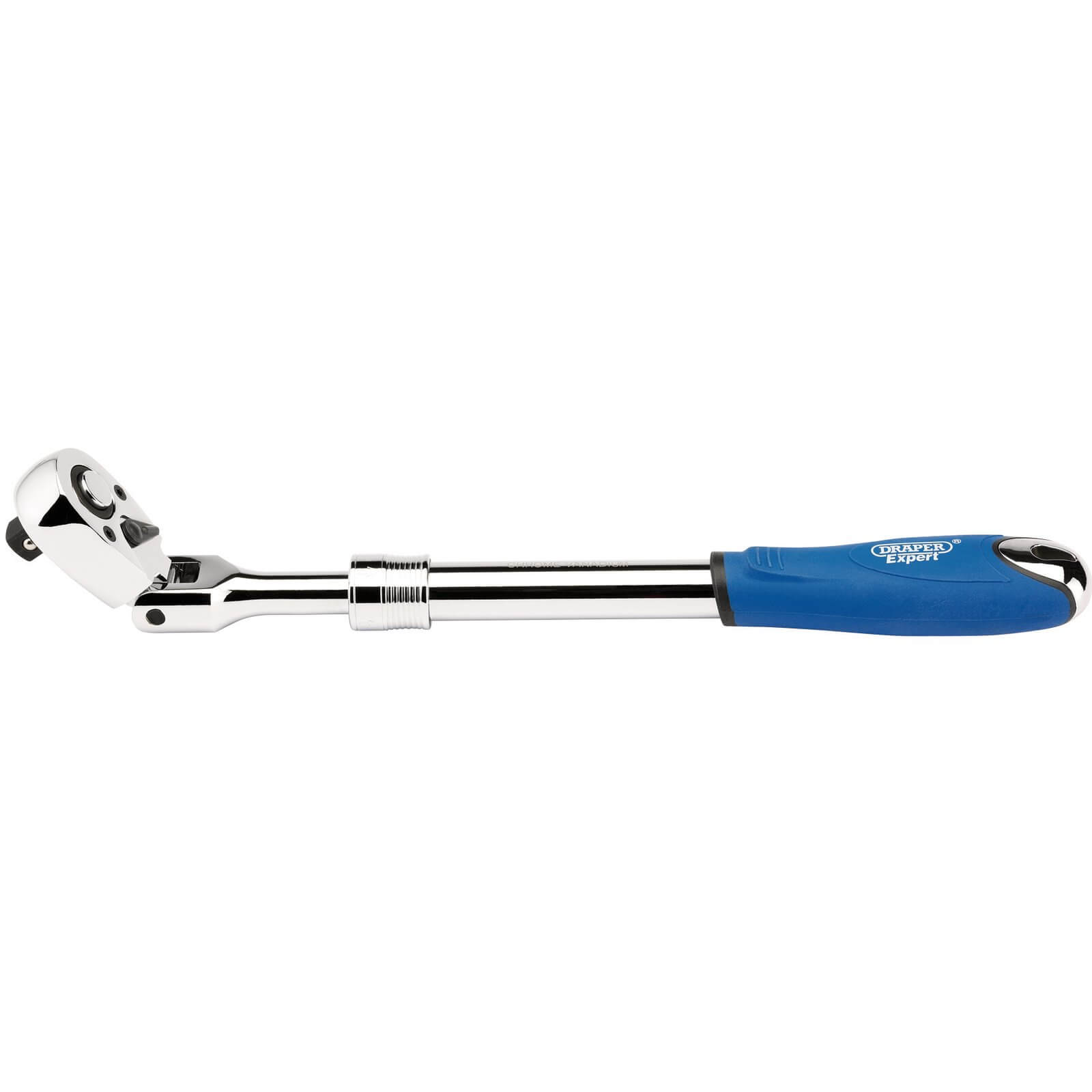 Draper 1/2" Drive 72 Tooth Flexible Head Extending Reversible Ratchet 1/2" | Compare The Build