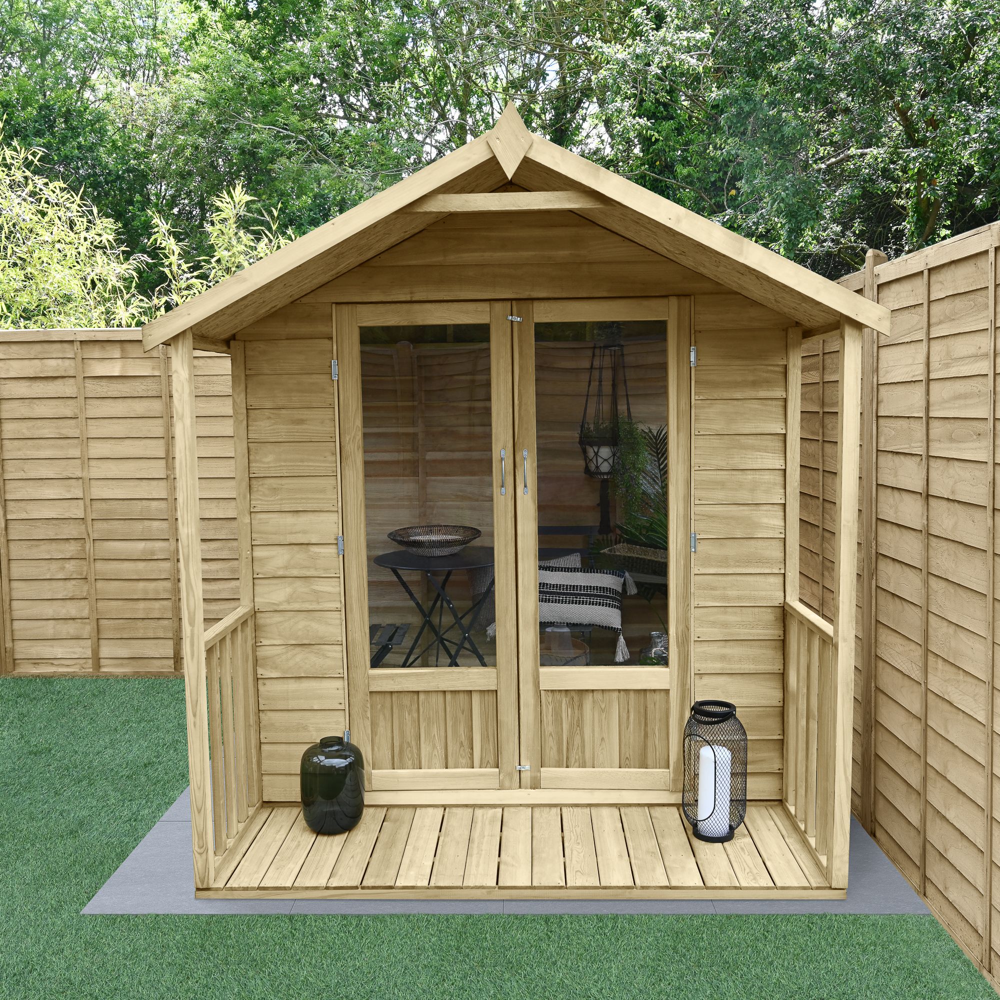 Oakley Apex Summerhouse - Installation Included / 6x6 Price Comparisons | Compare The Build