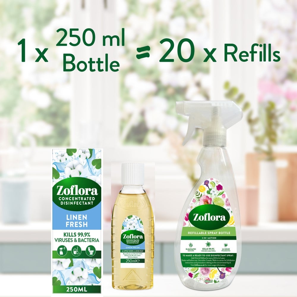 Zoflora Linen Fresh Concentrate Clear Price Comparisons | Compare The Build