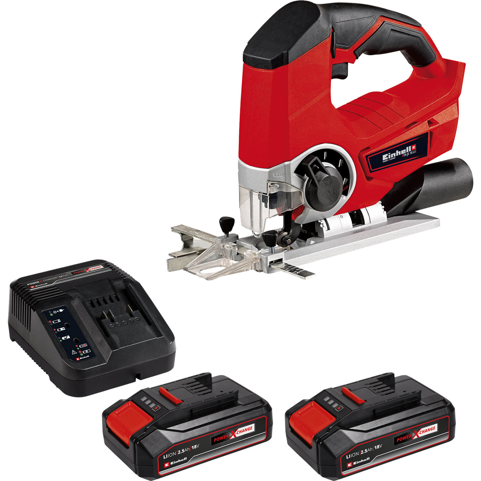 Einhell TE-JS 18/80 Li 18v Cordless Jigsaw 2 x 2.5ah Li-ion Charger No Case Price Comparisons | Compare The Build