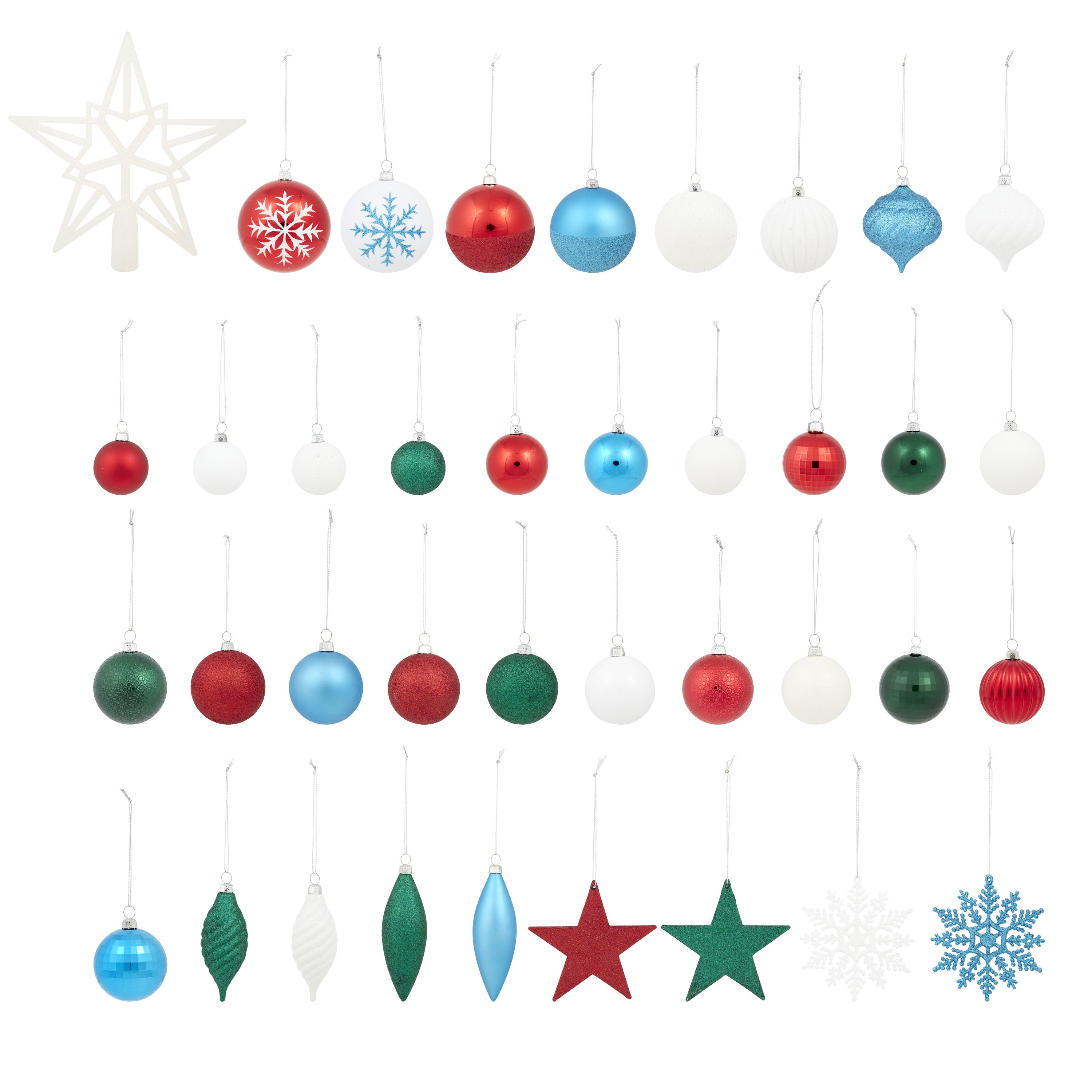Festive Bright Assorted Multicolour Bauble, Pack Of 120 Price Comparisons | Compare The Build