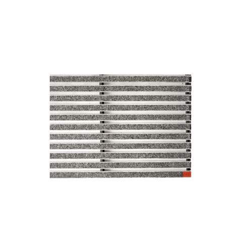 ACO DrainMat Light Grey Carpet and Aluminium Mat - 600mm x 400mm ACO-02180 Price Comparisons | Compare The Build