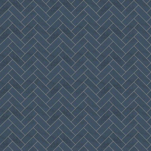 Acrylic Shower Wall Panel - 896mm x 2400mm x 4mm Navy Herringbone Price Comparisons | Compare The Build