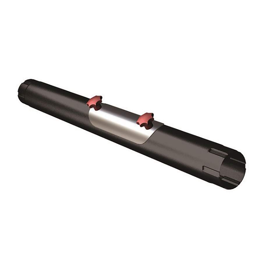 Lindab Steel Round Rod Access Pipe 75mm x 1m Painted Black Galvanised Steel MSTRA75BK Price Comparisons | Compare The Build