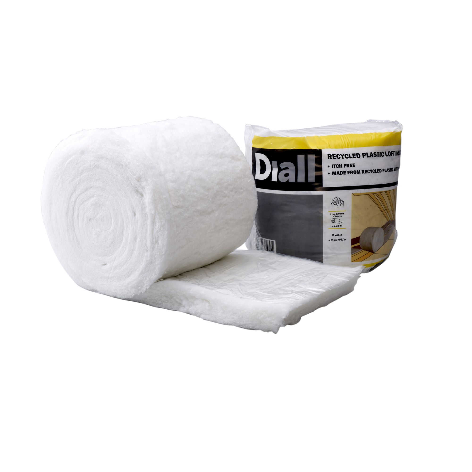 Diall Insulation Roll, (L)6M (W)0.37M (T)100mm Price Comparisons | Compare The Build