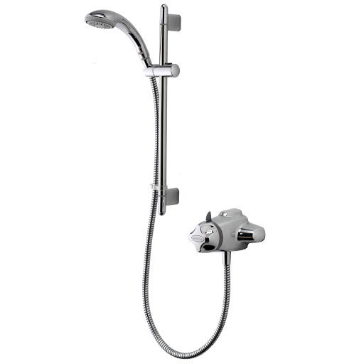 Gainsborough Ambassador Combi Thermostatic Mixer Shower - Exposed with Adjustable Head Price Comparisons | Compare The Build