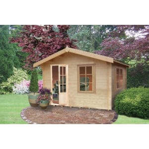 Shire Bucknells 10 x 8ft Log Cabin Price Comparisons | Compare The Build