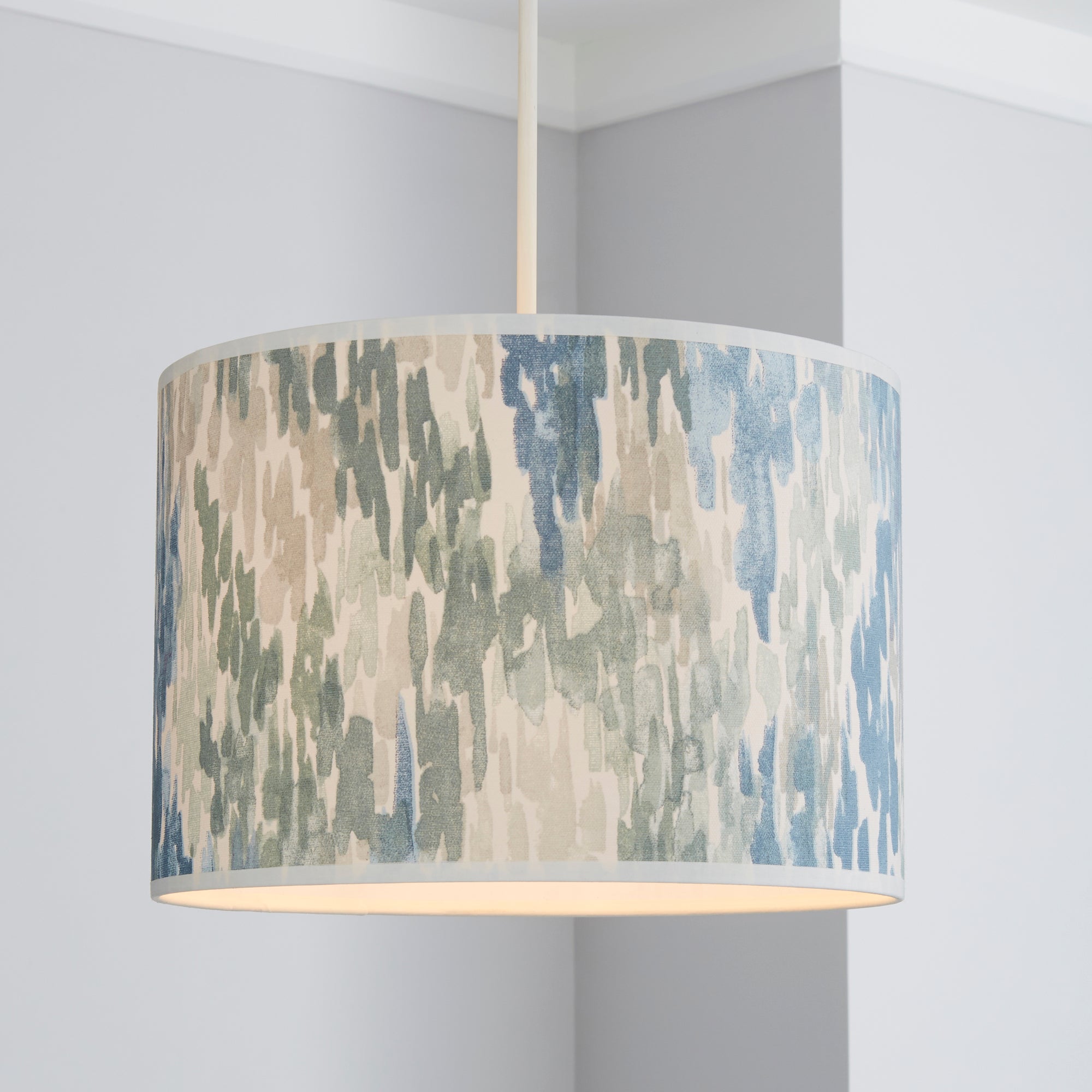 Honesty Wave Lamp Shade 30cm Blue Green / Blue Price Comparisons | Compare The Build