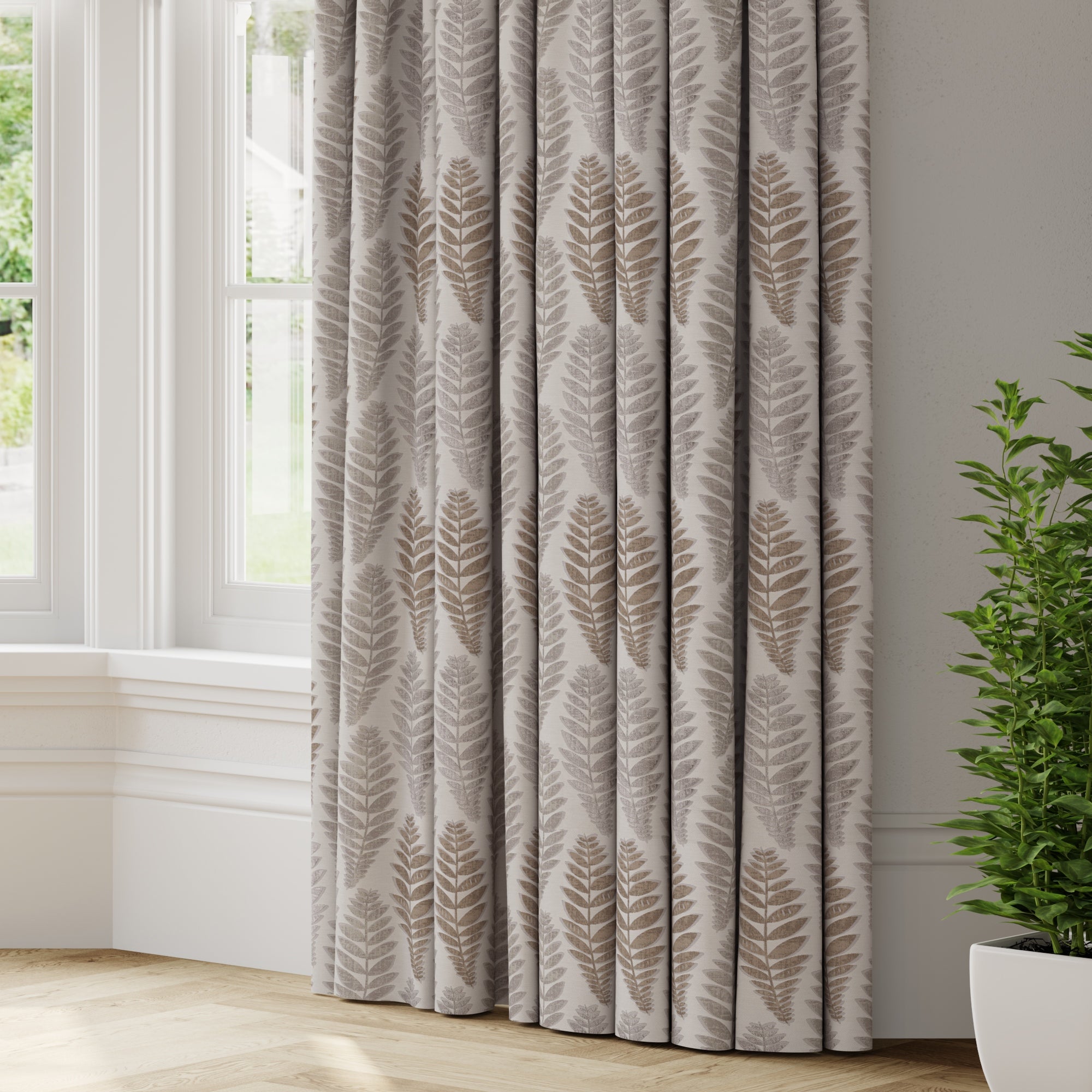 Ancona Made to Measure Curtains Brown Price Comparisons | Compare The Build