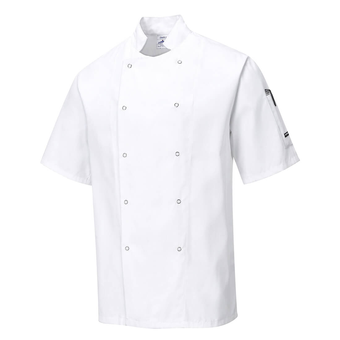 Portwest Cumbria Short Sleeve Chefs Jacket White 2XL Price Comparisons | Compare The Build