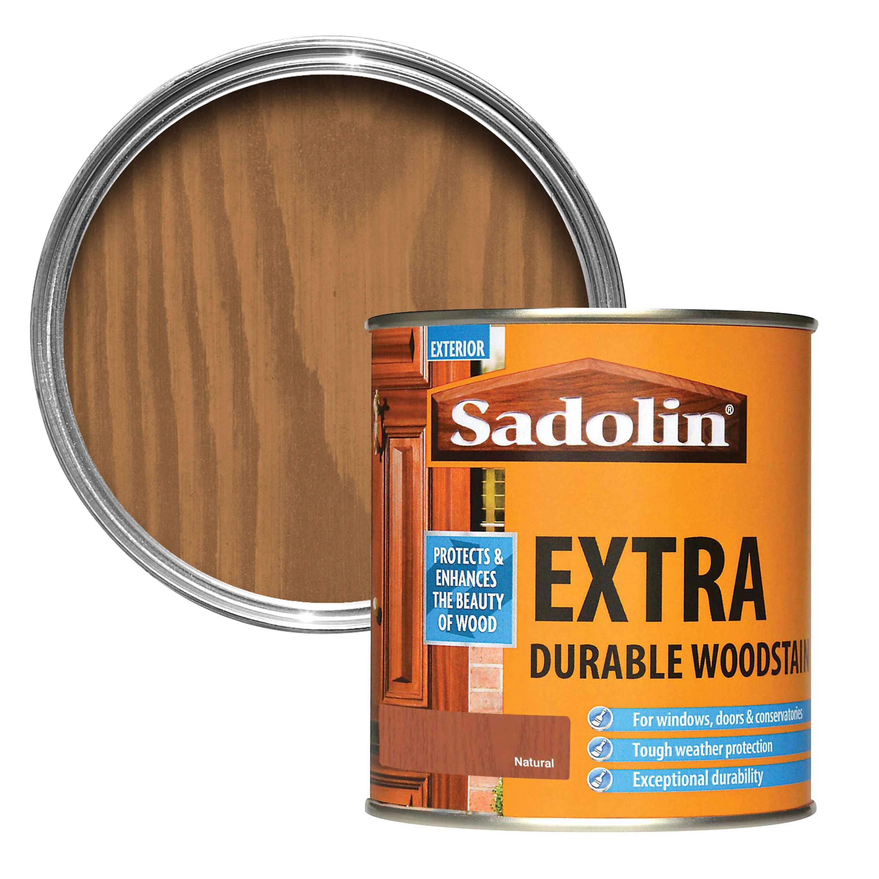 Sadolin Natural Conservatories, Doors & Windows Wood Stain, 500Ml | Compare The Build