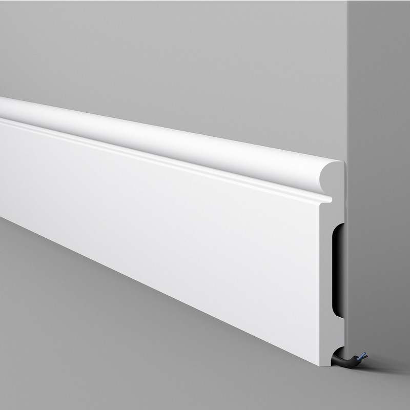 NMC Polymer Ogee Skirting FL4 150mm x 20mm x 2m (6 Pack) Price Comparisons | Compare The Build