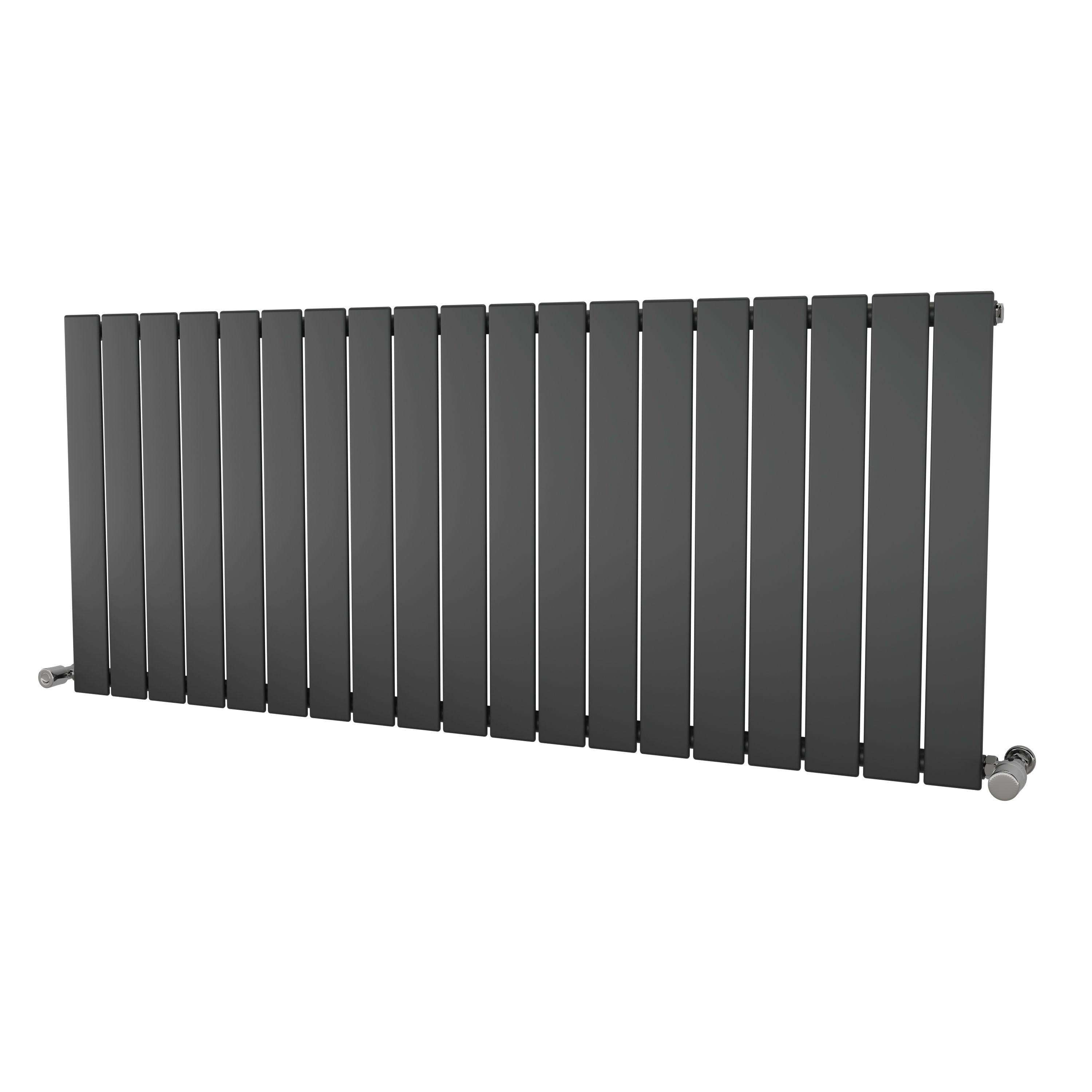 Ximax Vertirad Satin Anthracite Horizontal Designer Panel Radiator, (W)1420mm X (H)600mm Price Comparisons | Compare The Build