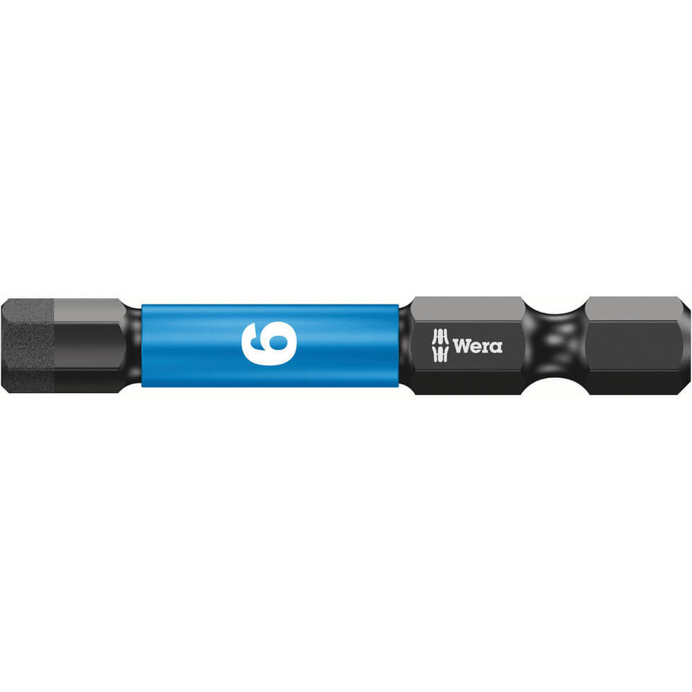 Wera Impaktor Hexagon Screwdriver Bits 6mm 50mm Pack of 5 Price Comparisons | Compare The Build