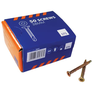 STS Construction Board Screws 38mm - Pack of 50 Price Comparisons | Compare The Build
