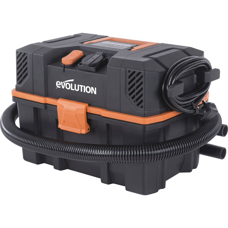 Evolution R15VAC 15L Wet & Dry Vacuum Cleaner With 1700W Power Take Off 230V | Compare The Build