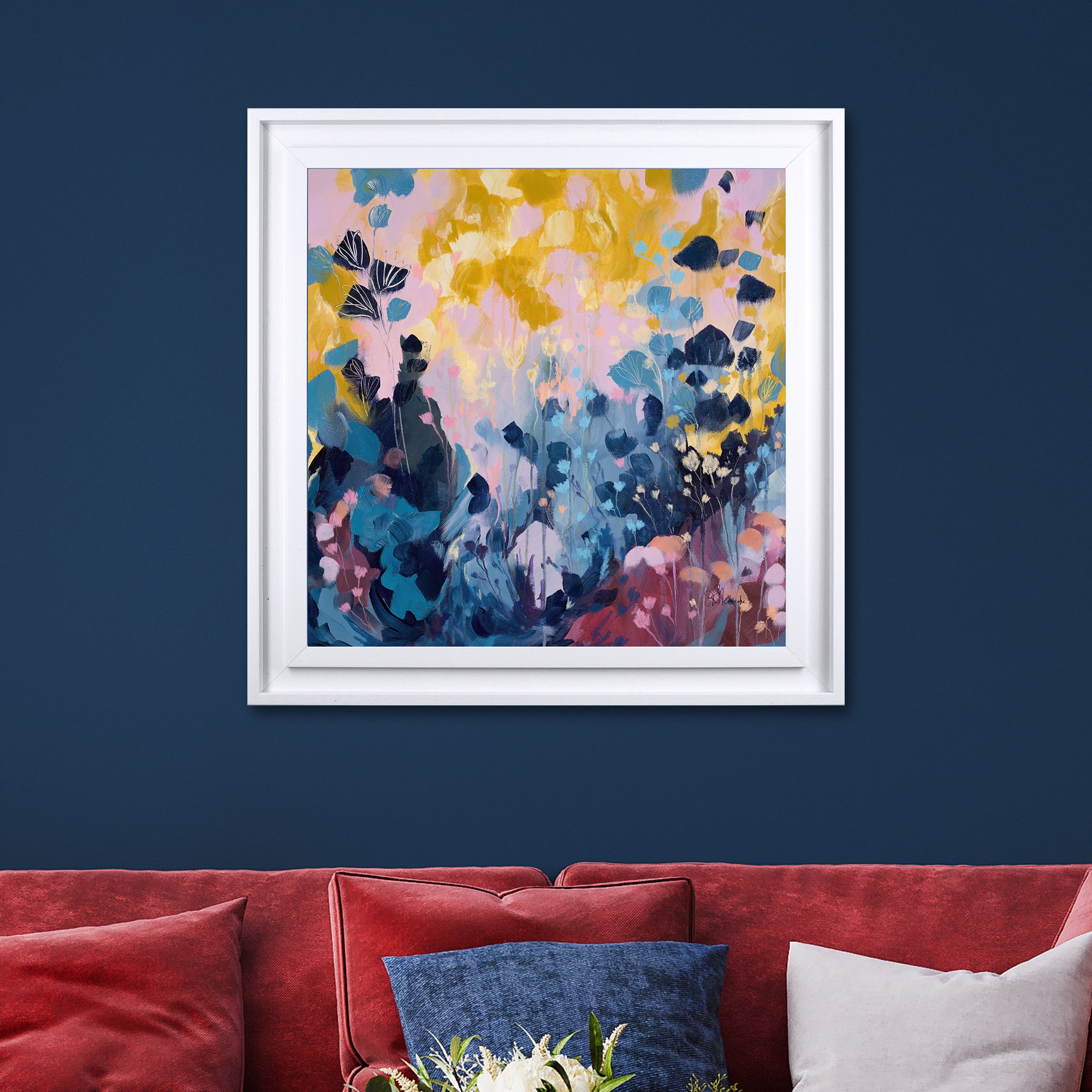 The Art Group Autumn Reflection Framed Print MultiColoured | Compare The Build