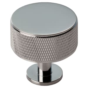 Carlisle Brass FTD703CP Knurled Cabinet Radio Knob - Polished Chrome | Compare The Build