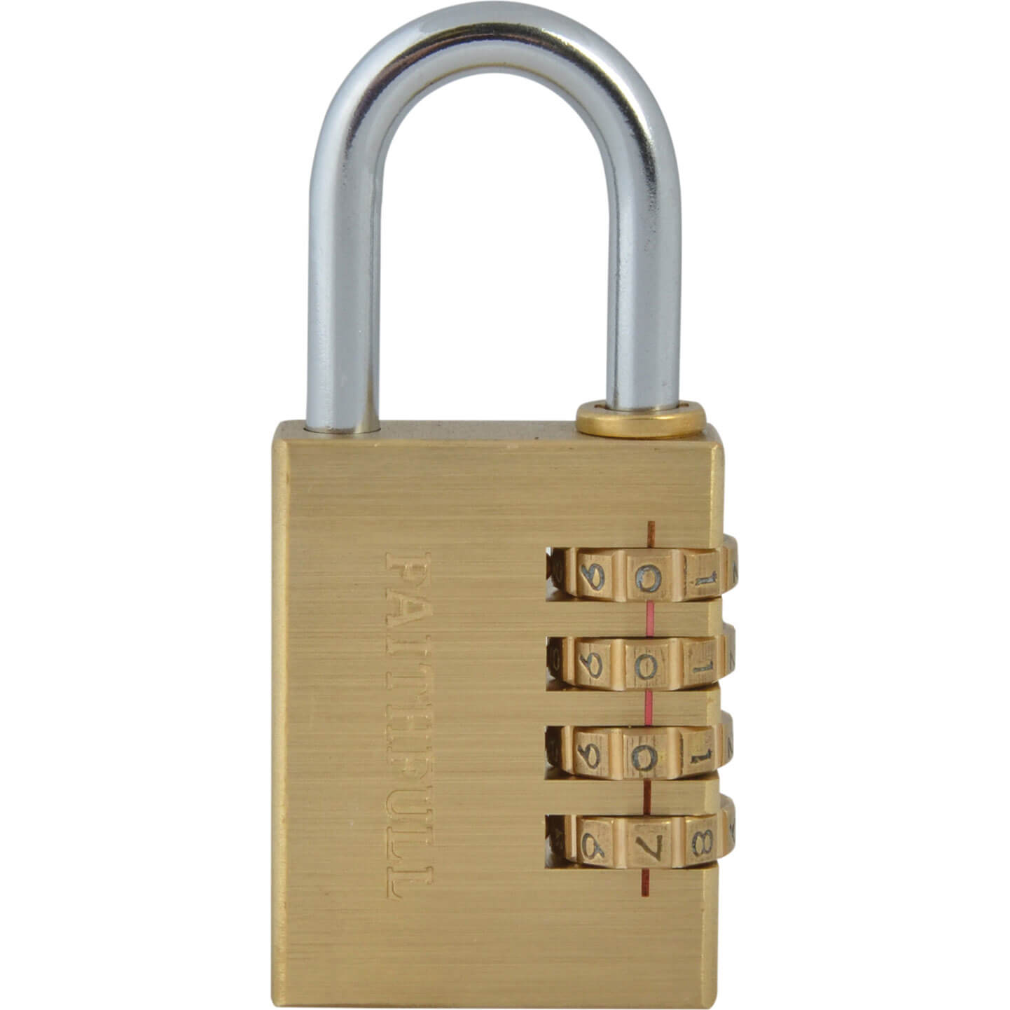 Faithfull Brass Combination Padlock 38mm Standard Price Comparisons | Compare The Build