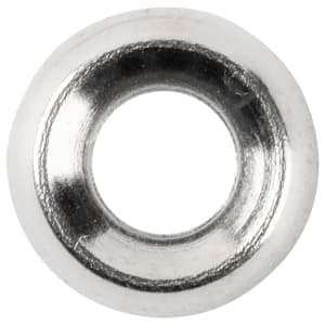 Wickes Nickel Plated Screw Cup Washers - 4mm - Pack of 50 Price Comparisons | Compare The Build