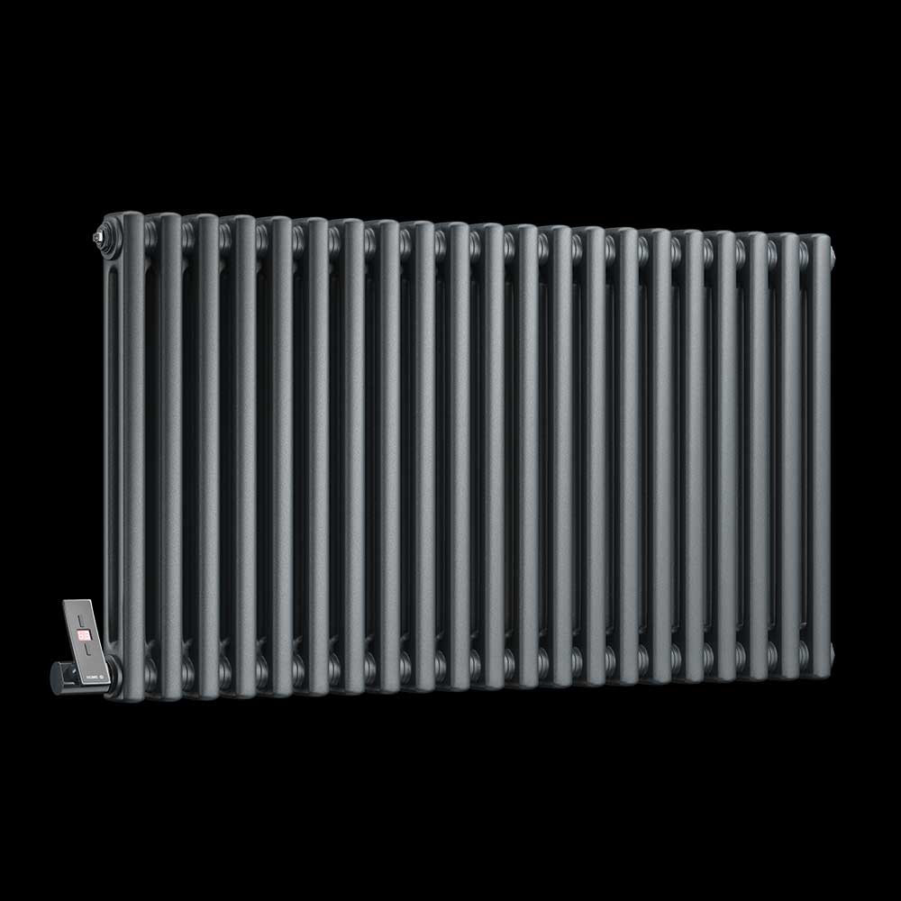 DQ Modus 2 Column Horizontal Radiator, Anthracite, 600mm x 1060mm (Electric) Price Comparisons | Compare The Build