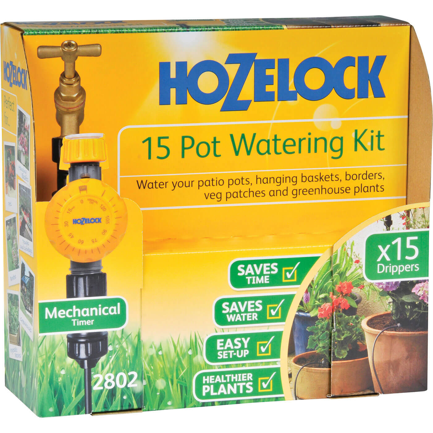 Hozelock MICRO 15 Pot Garden Watering System and Timer Price Comparisons | Compare The Build