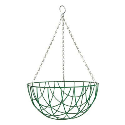 Gardman Green Hanging Basket, 30.48Cm | Compare The Build